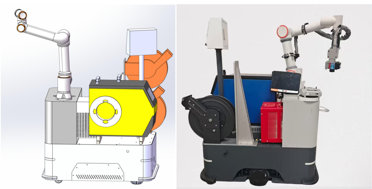 AGV自動激光清洗設(shè)備